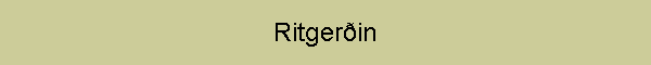 Ritgerin