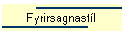 Fyrirsagnastll