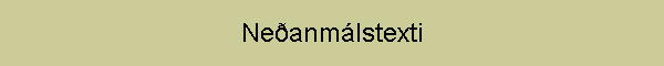 Neanmlstexti