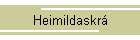 Heimildaskr