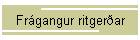 Frgangur ritgerar