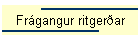 Frgangur ritgerar